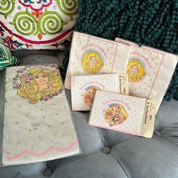 Hallmark | Party Supplies | Vintage Barbie Birthday Party | Poshmark